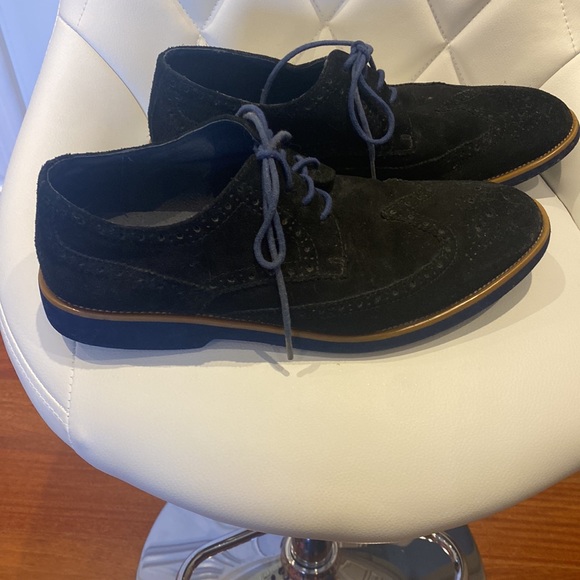 Men’s suede lace up loafer Joseph Abboud size 8 1/2 - Picture 2 of 6